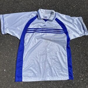 Vintage 80s Adidas‎ Soccer Jersey Long Sleeve Made In USA Goalkeeper XL MINT!
